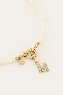 My Jewellery Pendentif Initiale Avec Pierres New