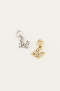 My Jewellery Pendentif Initiale Avec Pierres New