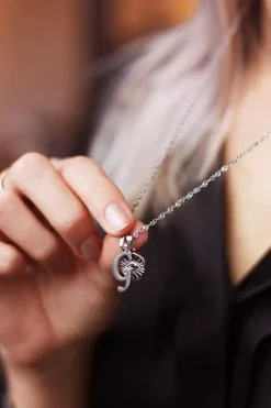 My Jewellery Pendentif Initiale Couleur Argent Outlet