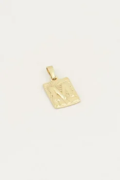 My Jewellery Pendentif Initiale Rectangulaire Clearance