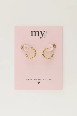 My Jewellery Petites Boucles D’oreilles Chaîne Hot