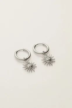 My Jewellery Petites Boucles D’oreilles Créoles Avec Soleil Outlet