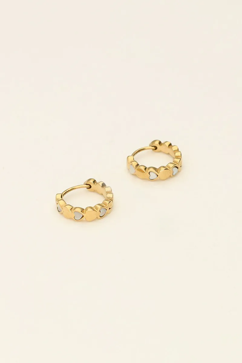 My Jewellery Petites Créoles Coeurs Hot