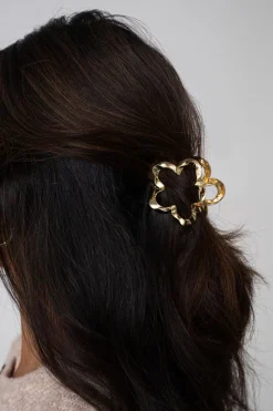 My Jewellery Pince à Cheveux à Fleurs Dorées Torsadées Outlet