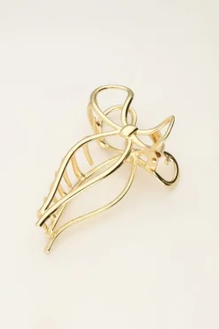 My Jewellery Pince à Cheveux Avec Nœud Doré New