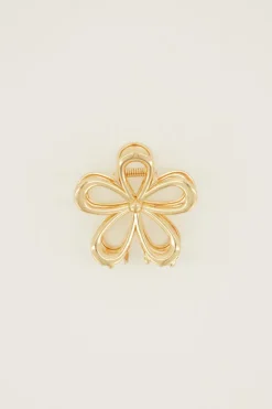 My Jewellery Pince à Cheveux En Forme De Fleur Dorée Outlet