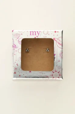 My Jewellery Puces D'oreilles à Trois Boules Universe Best