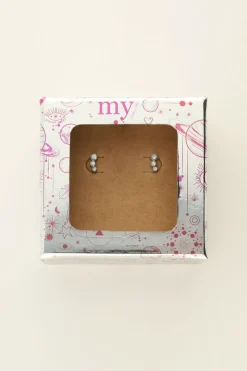 My Jewellery Puces D'oreilles Avec Cercles Argentés Universe Fashion