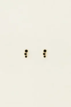 My Jewellery Puces D'oreilles Cercles Noirs Universe Hot
