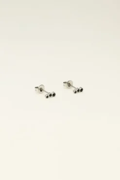 My Jewellery Puces D'oreilles Cercles Noirs Universe Hot