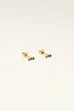 My Jewellery Puces D'oreilles Cercles Noirs Universe Hot