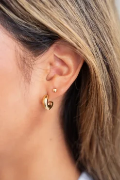 My Jewellery Puces D'oreilles Coeur Clearance
