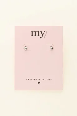 My Jewellery Puces D'oreilles Coeur Clearance