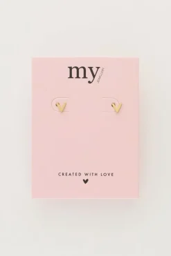 My Jewellery Puces D’oreilles En V New