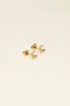 My Jewellery Puces D’oreilles Lune & Pierres Mystic Sale
