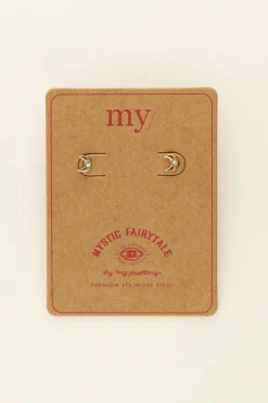 My Jewellery Puces D’oreilles Lune & Pierres Mystic Sale