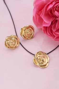 My Jewellery Puces D'oreilles Vintage Rose Best