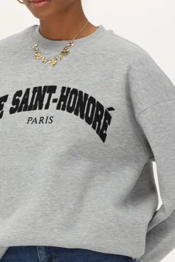 My Jewellery Pull Gris "Rue Saint-honoré" Sale