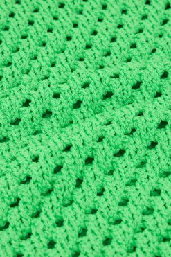 My Jewellery Pull Sans Manche à Mailles Oues Vert Sale