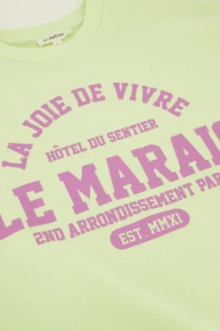 My Jewellery Pull Vert Clair ''Le Marais'' Vert menthe/Vert citron/Vert Sale