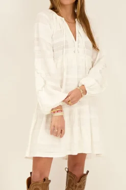 My Jewellery Robe Ample Blanche à Broderies Online
