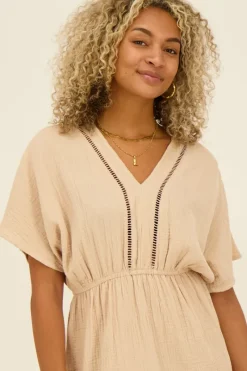 My Jewellery Robe En Mousseline Beige Best