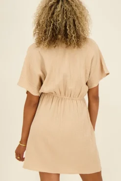 My Jewellery Robe En Mousseline Beige Best