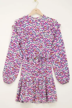 My Jewellery Robe Blanche Motif Cachemire Discount