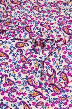 My Jewellery Robe Blanche Motif Cachemire Discount