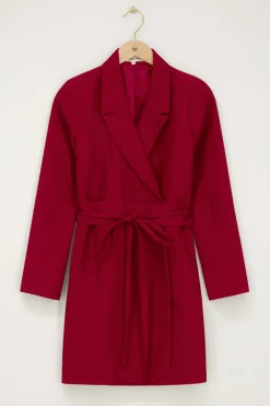 My Jewellery Robe Blazer Avec Cordon Rouge New