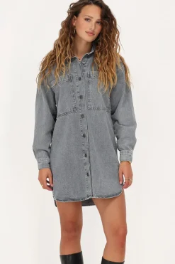 My Jewellery Robe En Denim Gris Sale