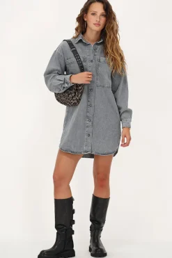 My Jewellery Robe En Denim Gris Sale