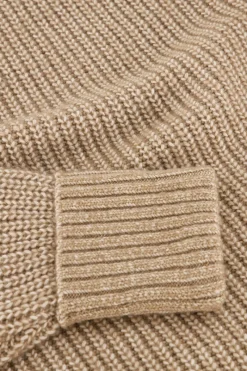 My Jewellery Robe Midi En Maille Beige New