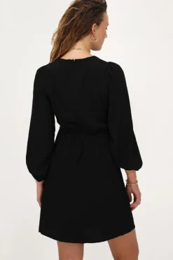 My Jewellery Robe Noire à Clous Et Découpes Online
