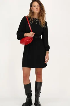 My Jewellery Robe Noire à Clous Et Découpes Online