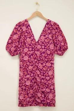 My Jewellery Robe Plissée Fleurie Rose Online