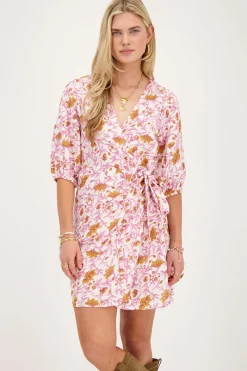 My Jewellery Robe Portefeuille Rose Hydrophile à Imprimé Floral Best