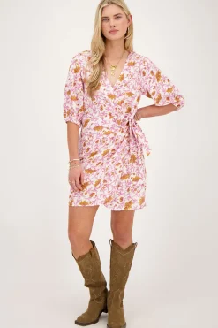 My Jewellery Robe Portefeuille Rose Hydrophile à Imprimé Floral Best