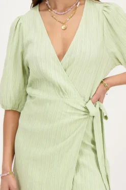 My Jewellery Robe Portefeuille e Vert Clearance