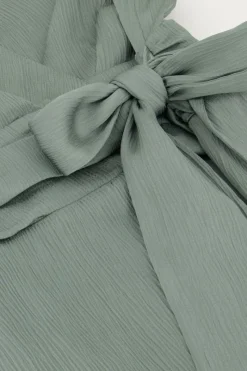 My Jewellery Robe Portefeuille e Avec Ceinture Vert Online