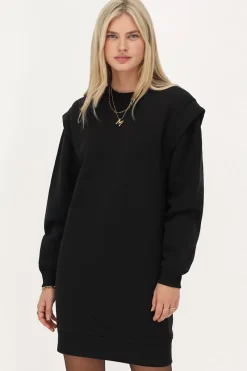 My Jewellery Robe Pull e Avec Rembourrage Aux épaules Noir Fashion