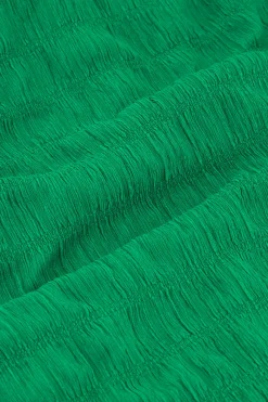 My Jewellery Robe e Avec Chevauchement Et Structure Vert Clearance
