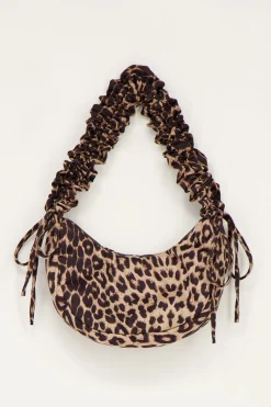 My Jewellery Sac à Bandoulière à Volants Imprimé Léopard Hot