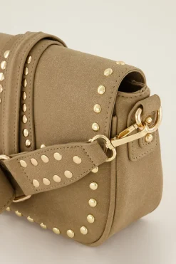My Jewellery Sac à Bandoulière Beige Avec Clous Dorés Hot