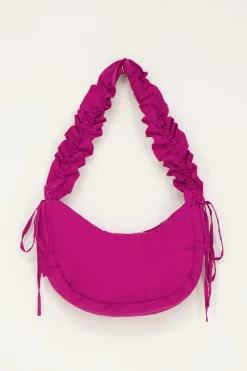 My Jewellery Sac à Bandoulière Fuchsia à Volants Fuchsia/Violet Outlet