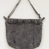 My Jewellery Sac à Bandoulière Gris En Denim New