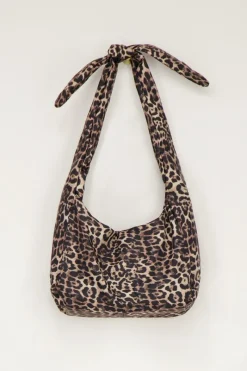 My Jewellery Sac à Bandoulière Imprimé Léopard Avec Nœud Online