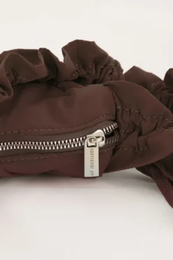 My Jewellery Sac à Bandoulière à Volants Marron Discount