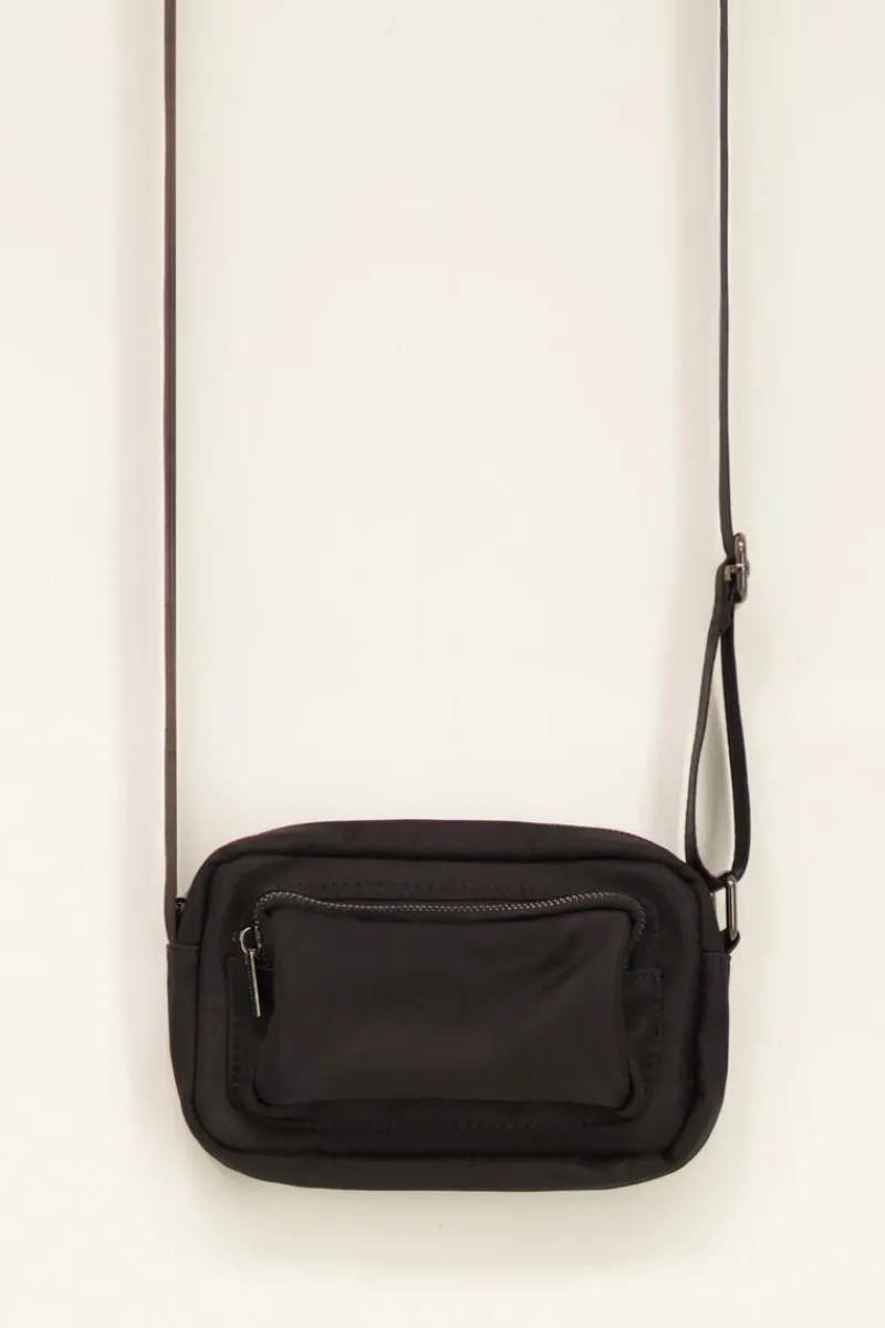 My Jewellery Sac à Bandoulière En Nylon Noir Best