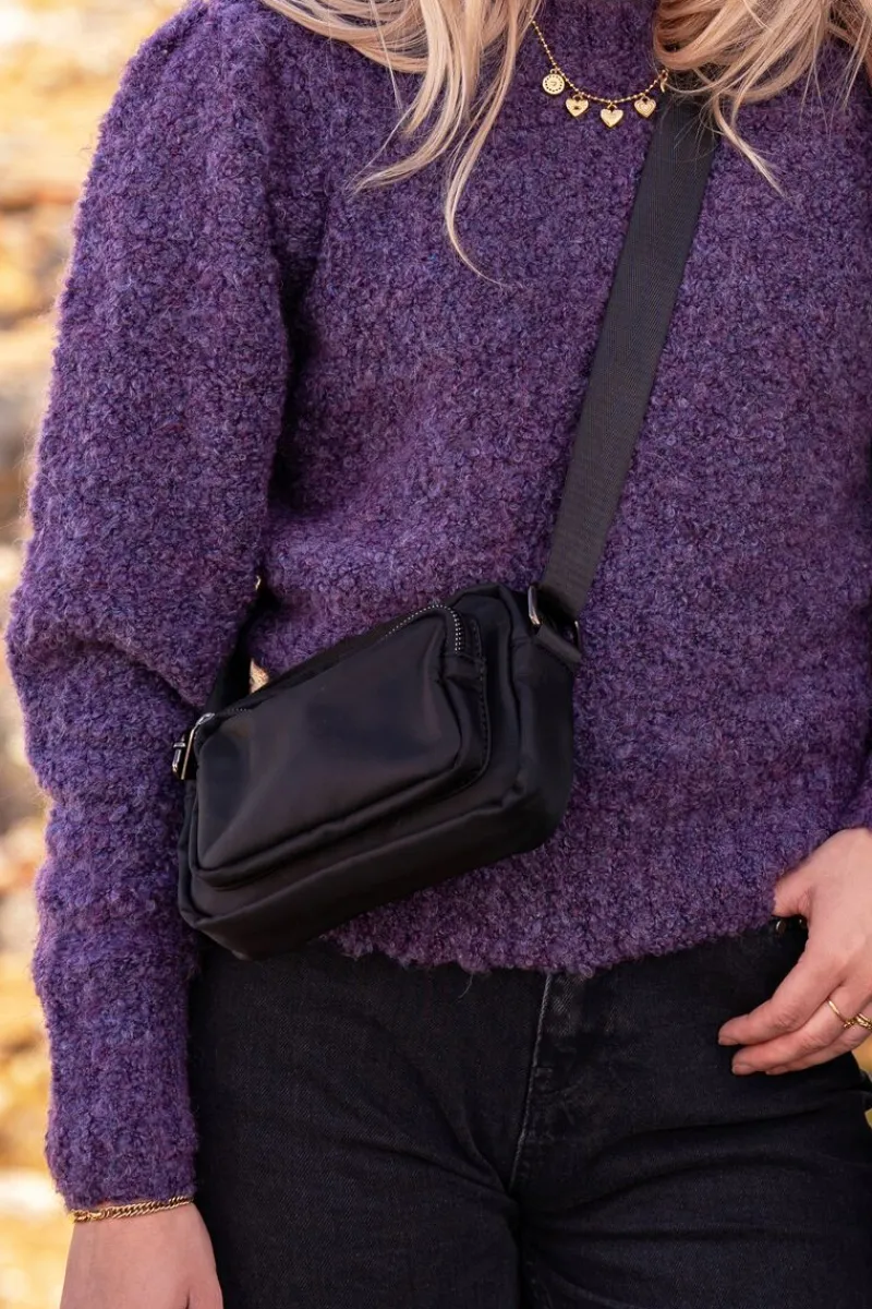 My Jewellery Sac à Bandoulière En Nylon Noir Best